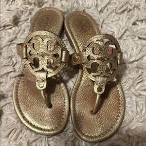 Tory Burch Gold Sandals